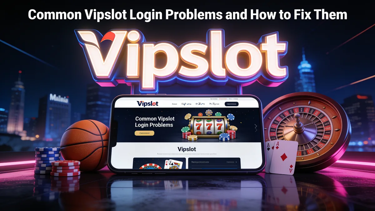 Common vipslot Login Problems and How to Fix Them: vipslot guide for players in the Philippines